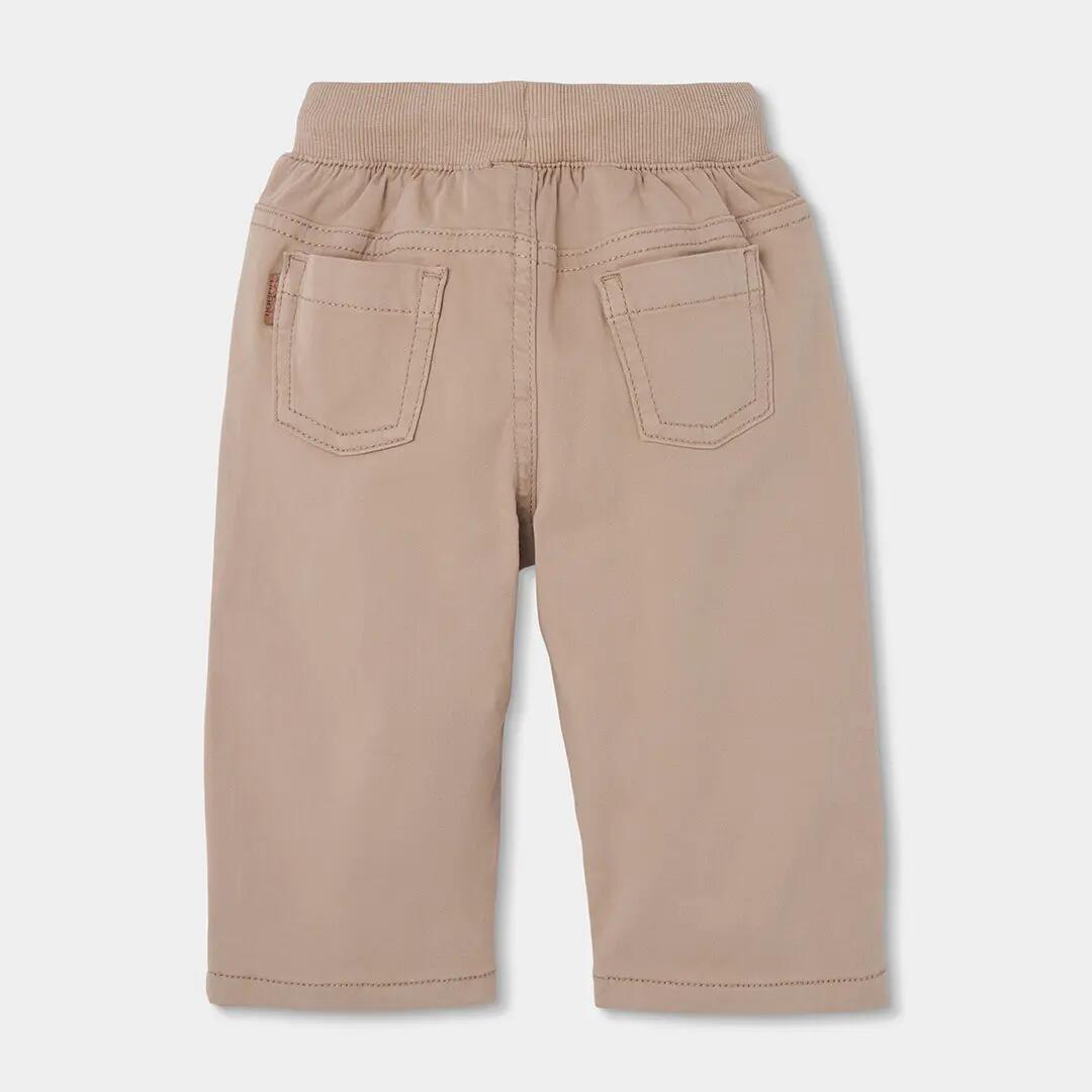 Pantalón forrado niño marrón 2/4