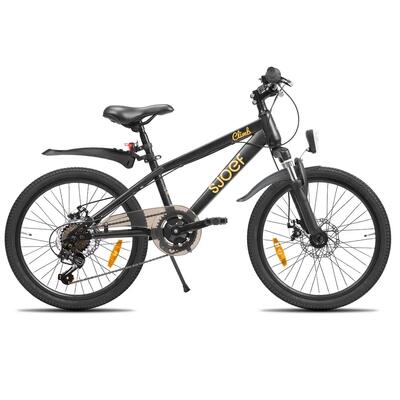 Climb mountainbike jongens 20 inch - 6-8 jaar - 6v & schijfrem – blauw