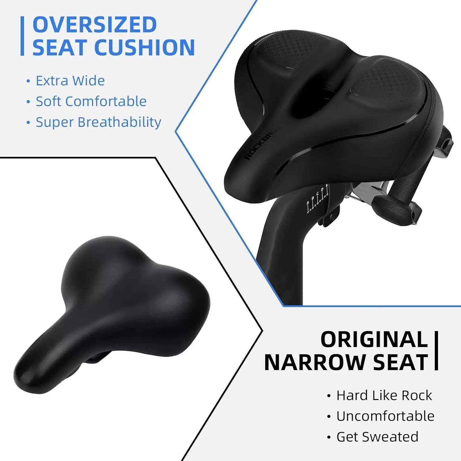 ROCKBROS Fahrradsattel Ergonomischer Belüftung 2/8