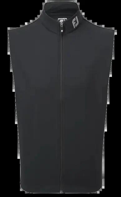 Chaleco Golf Eu Full Zip Knit Vest Hombre Negro 4/5