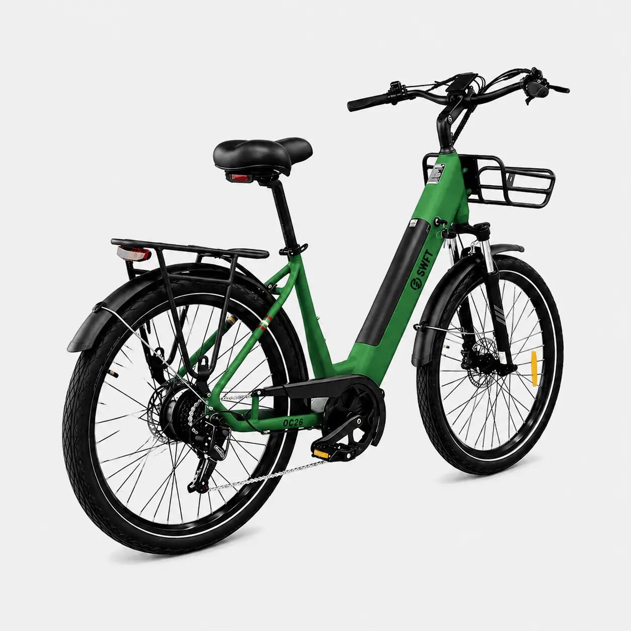 OC26 e-bike off-road con sensore di coppia 250W 650Wh 55Nm, gomme larghe 26×2,5 5/6