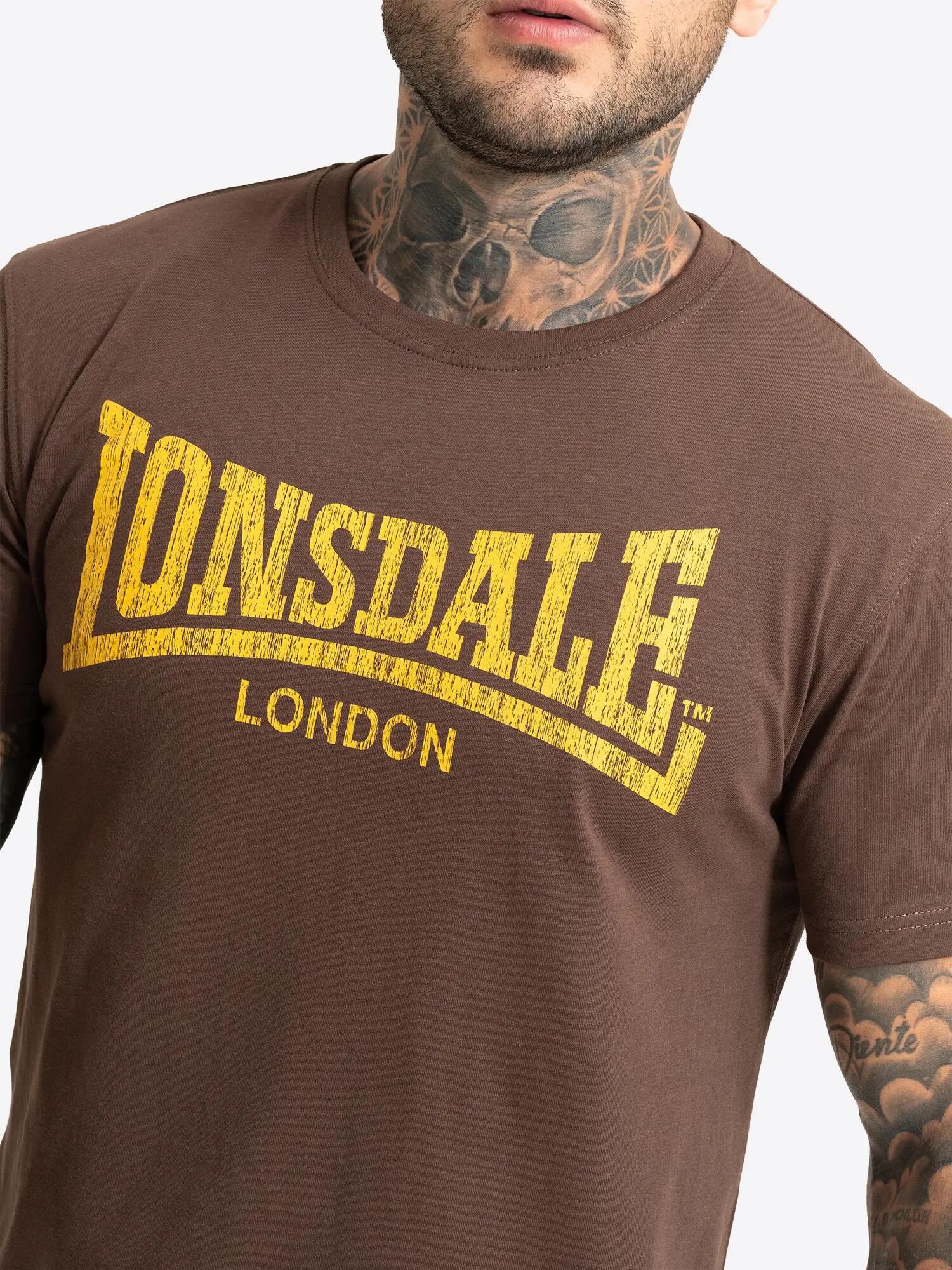 LONSDALE Herren T-Shirt normale Passform LOGO KAI 6/6