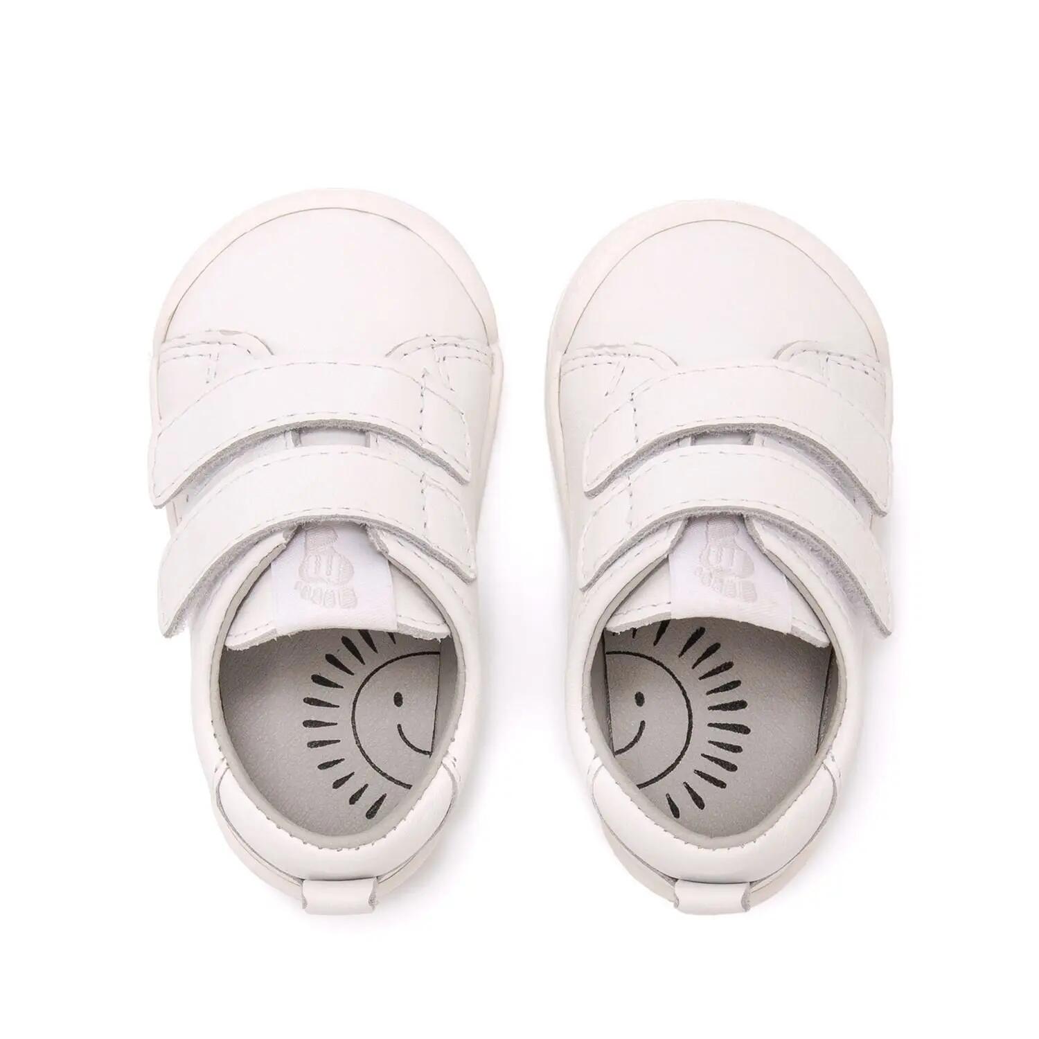 Zapatillas caminar Niños barefoot MTNG KIDS Free baby Blanco 4/7