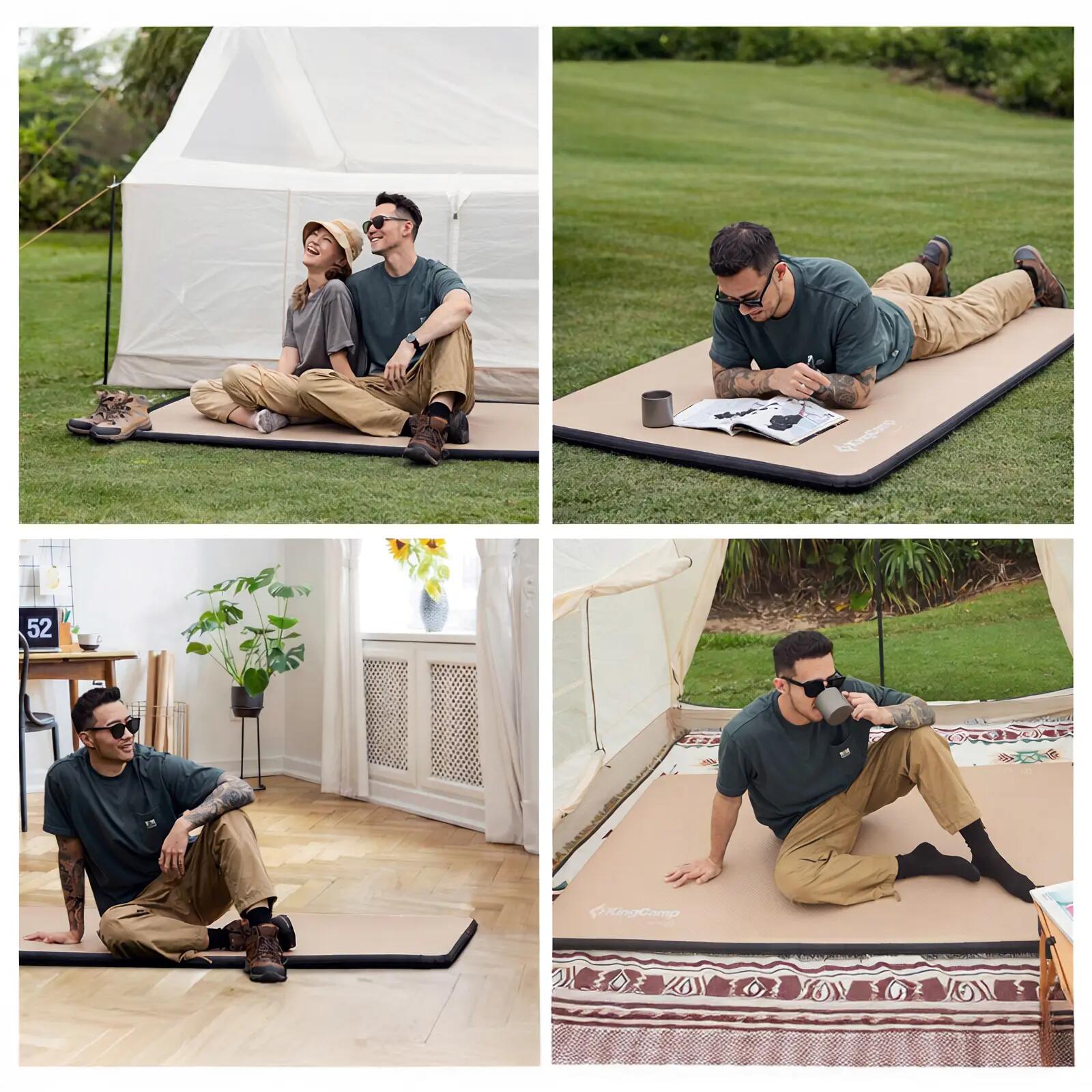 Cama de aire Cloud Rest estera de camping Estera de exterior TPU Ligero 1,9 kg 5/7