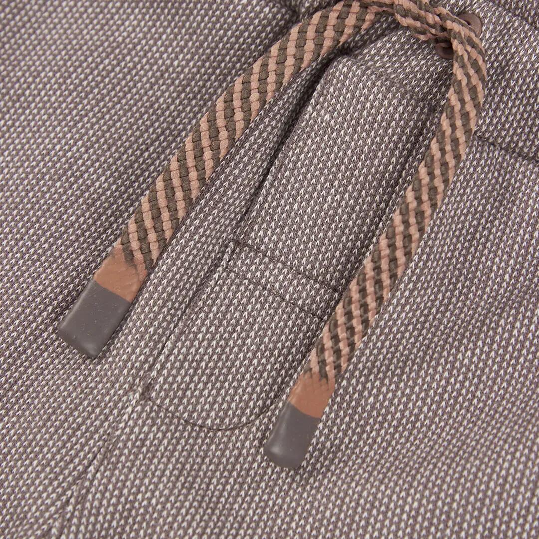 Pantalón marrón niño con bolsillos cargo 3/4