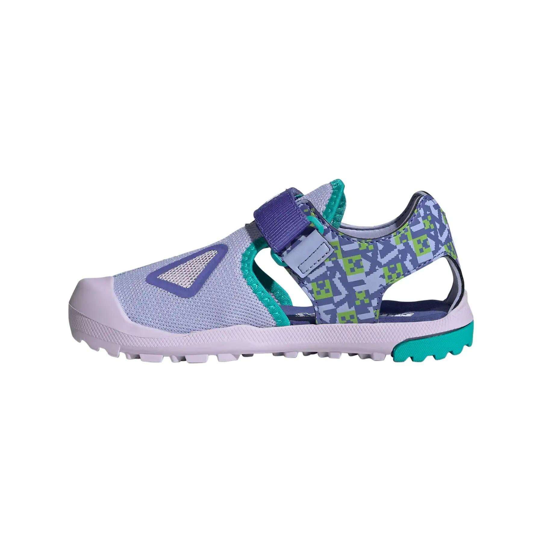 Sandálias para caminhadas para crianças adidas Minecraft Terrex Captain Toey 2.0 5/7