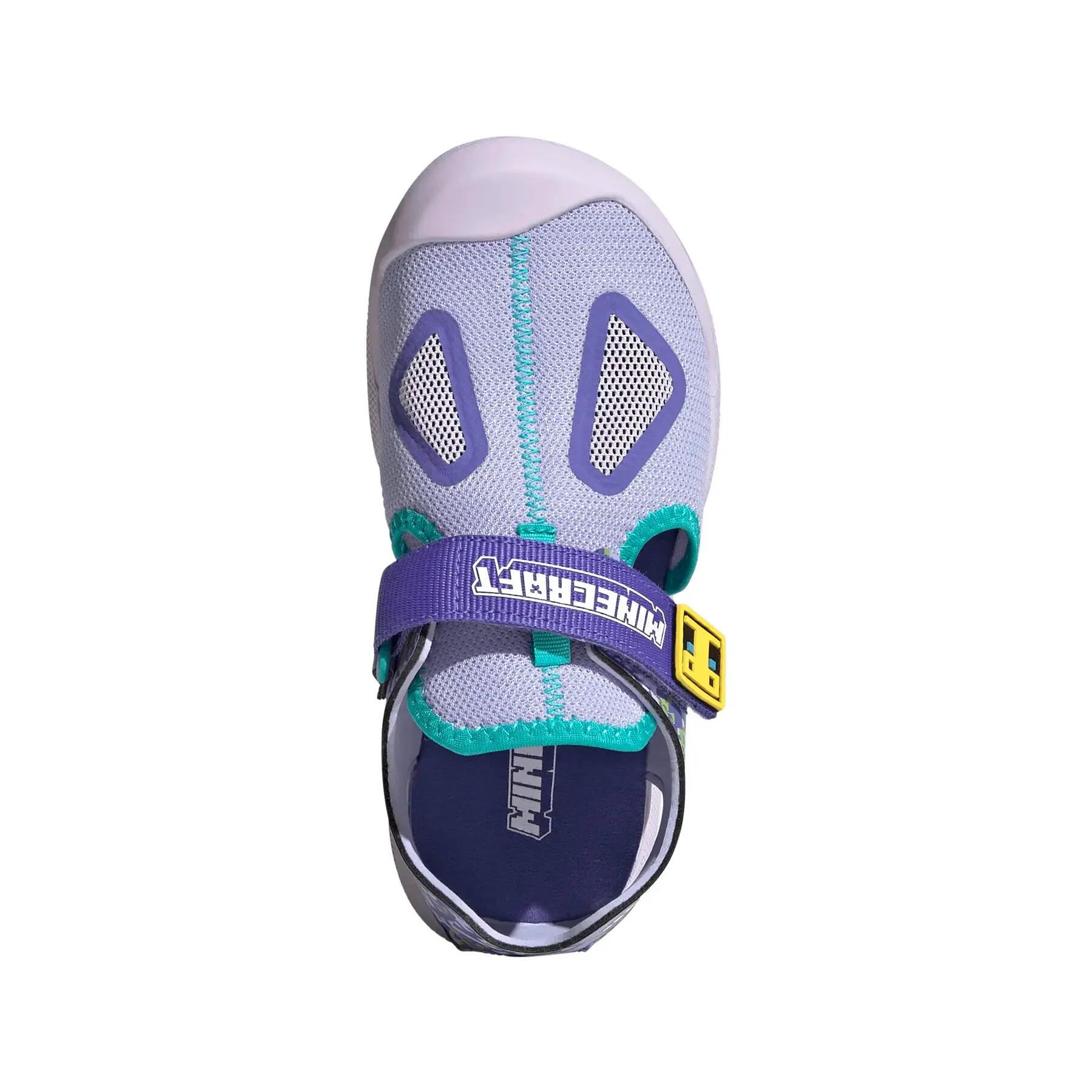 Sandálias para caminhadas para crianças adidas Minecraft Terrex Captain Toey 2.0 3/7