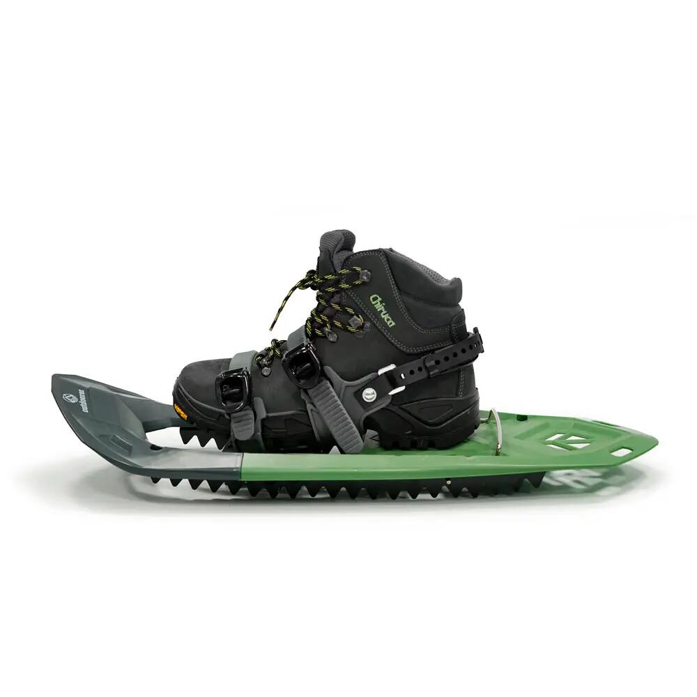 Schneeschuhe SnowClimber M Grün - Alpin Winterschuhe mit Steighilfe 7/7