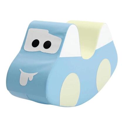 Rocker Car bleu pastel clair