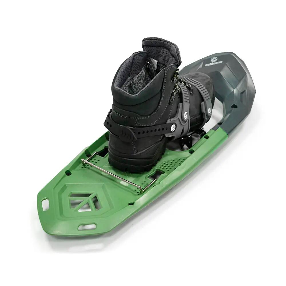 Schneeschuhe SnowClimber M Grün - Alpin Winterschuhe mit Steighilfe 5/7