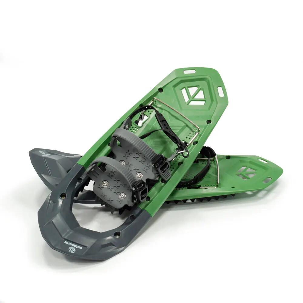 Schneeschuhe SnowClimber M Grün - Alpin Winterschuhe mit Steighilfe 4/7