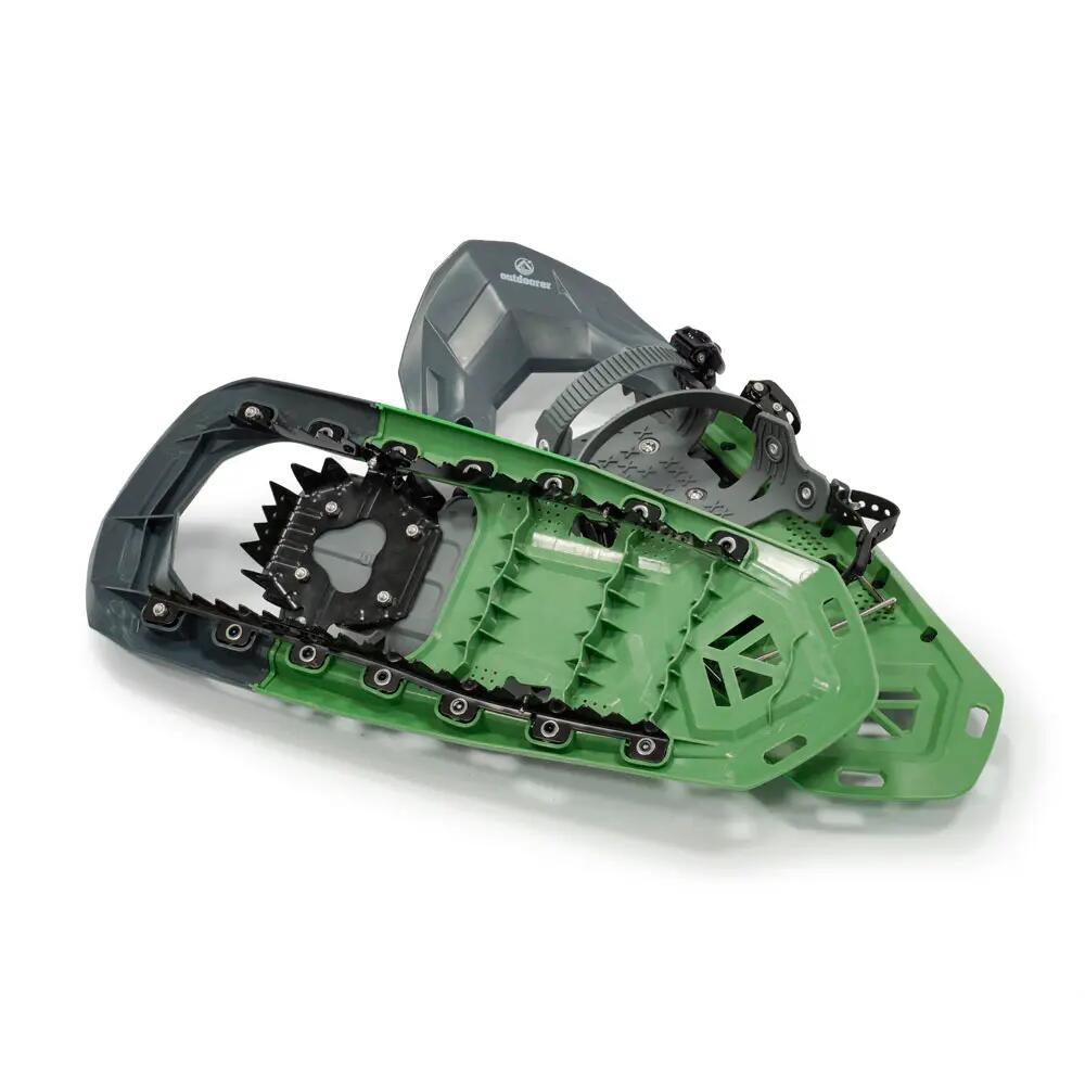 Schneeschuhe SnowClimber M Grün - Alpin Winterschuhe mit Steighilfe 3/7
