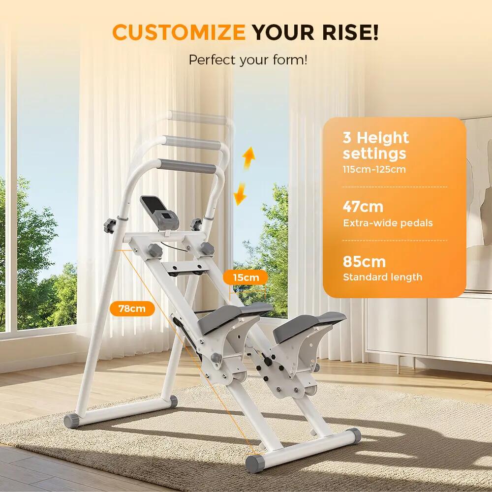 iscooter QK-7906 stepper de escalada com 3 inclinação, 150 kg 8/12