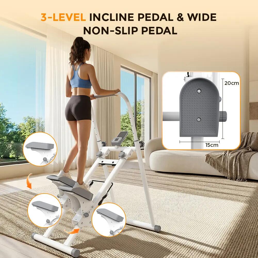 iscooter QK-7906 stepper de escalada com 3 inclinação, 150 kg 5/12