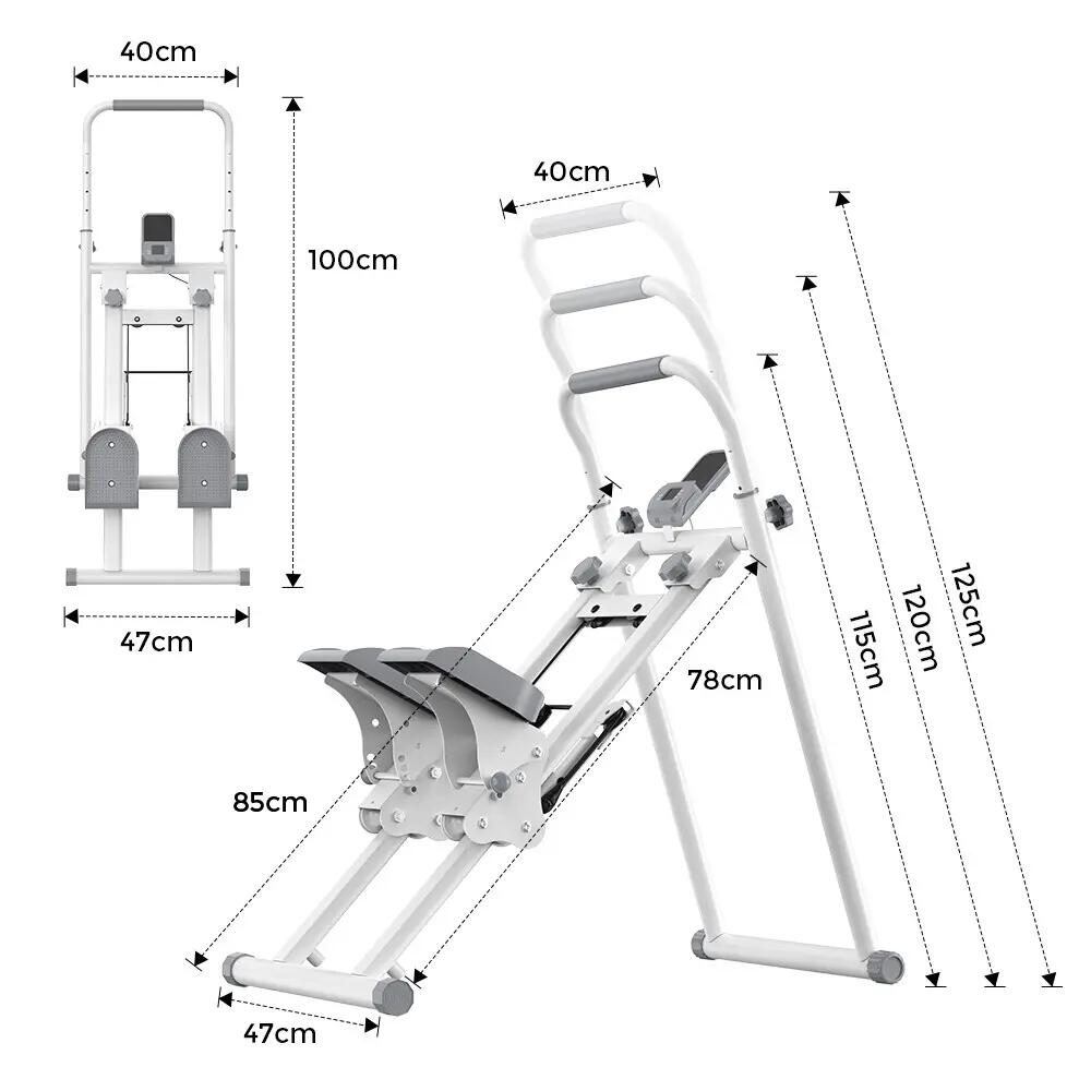 iscooter QK-7906 stepper de escalada com 3 inclinação, 150 kg 3/12