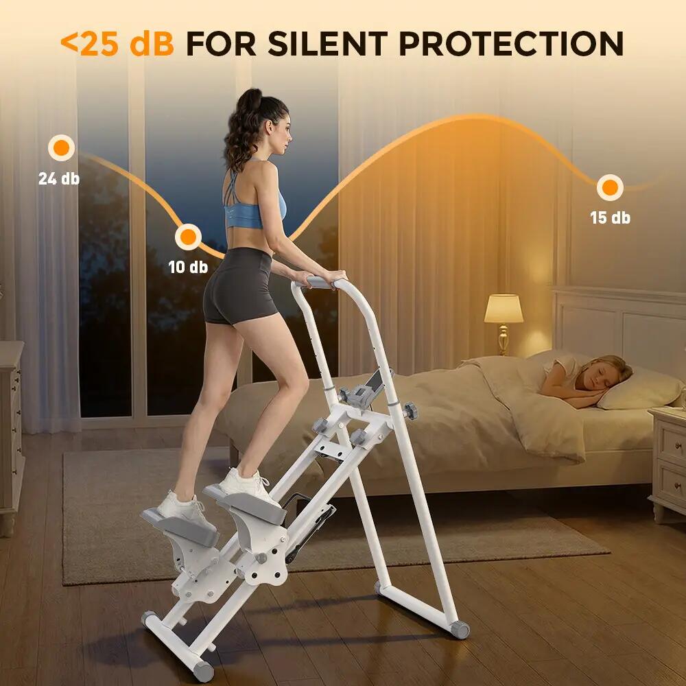 iscooter QK-7906 stepper de escalada com 3 inclinação, 150 kg 12/12