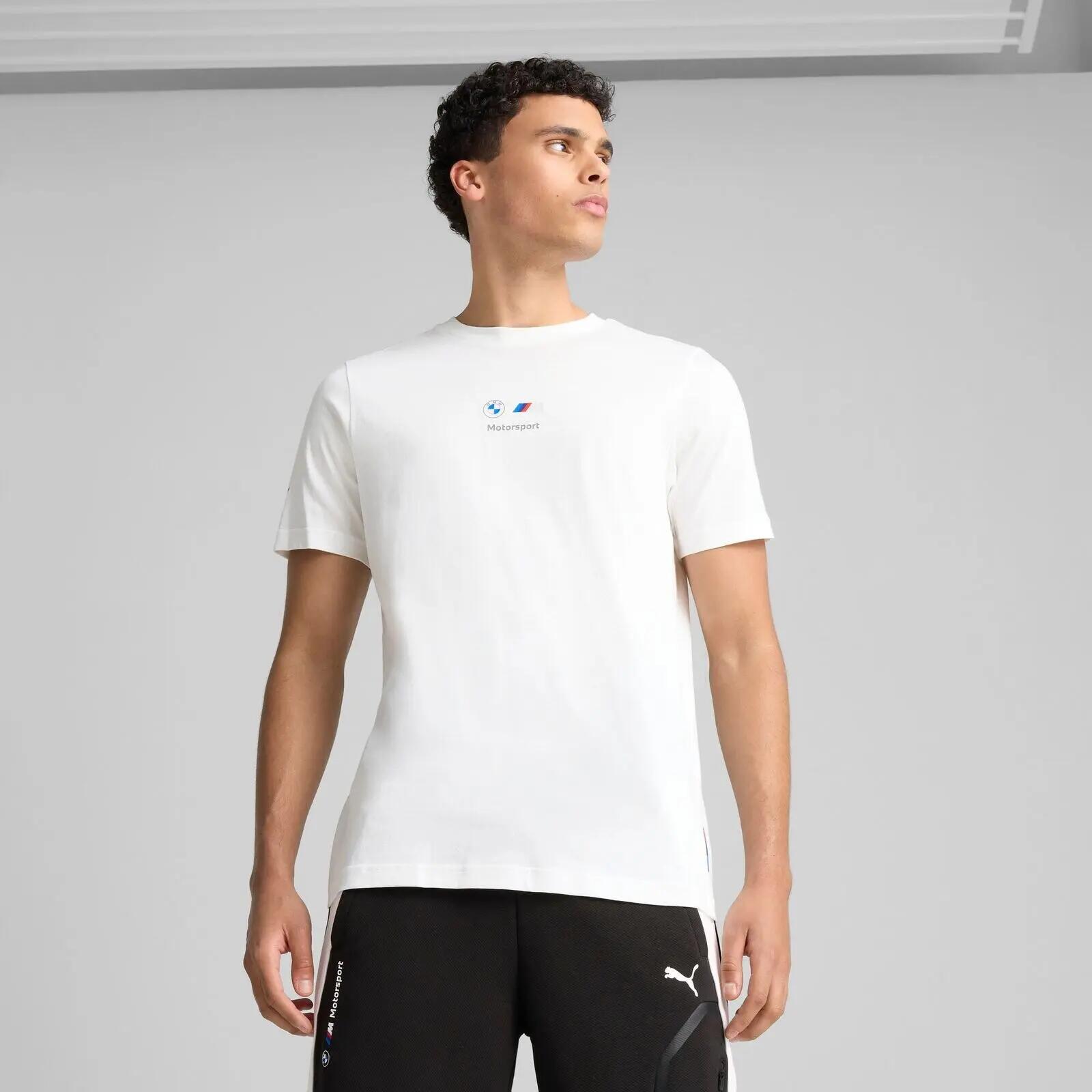 T-shirt Puma Bmw Car Graphic Tee 2, Blanc, Hommes 4/5