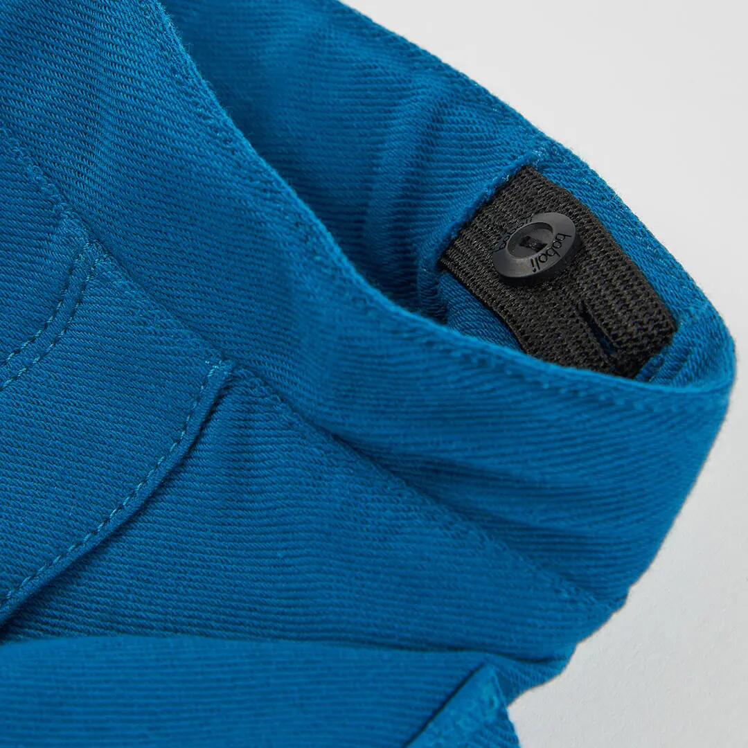 Pantalón punto niña verde 4/4