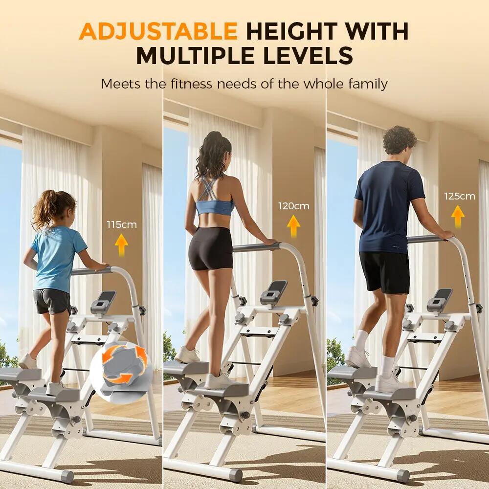 iscooter QK-7906 stepper de escalada com 3 inclinação, 150 kg 10/12