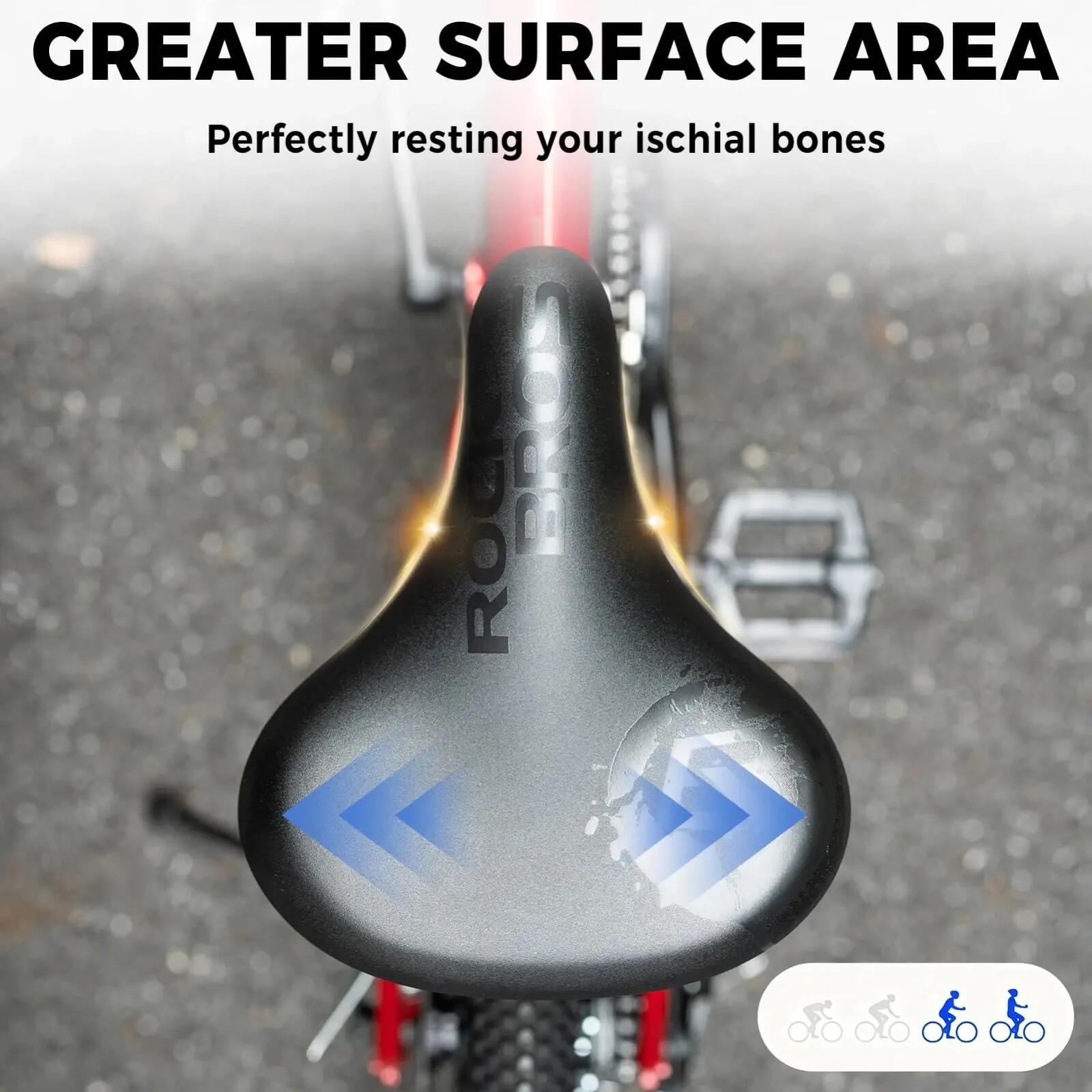 ROCKBROS Fahrradsattel Atmungsaktiv PU 6/7