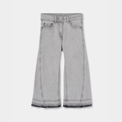 Pantalon fille wide leg