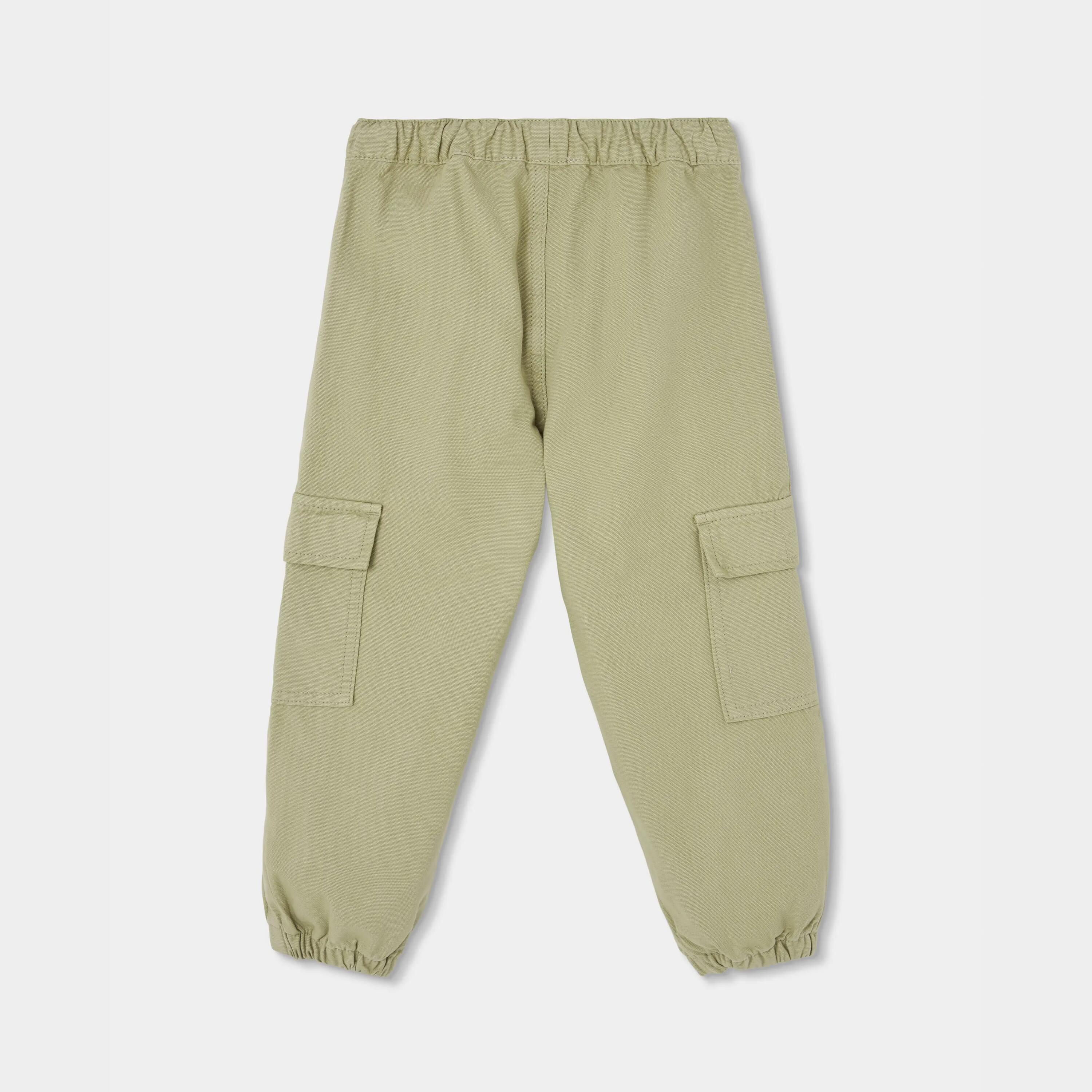Pantalón cargo niño verde 2/4