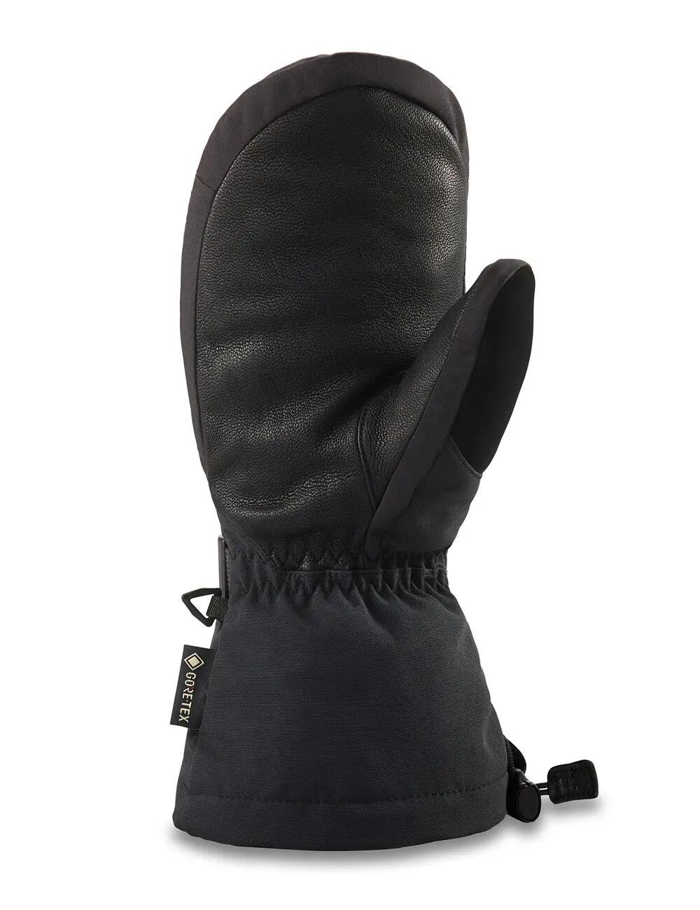 Rękawice narciarskie DAKINE LEATHER SEQUOIA GORE-TEX MITT BLACK 3/3