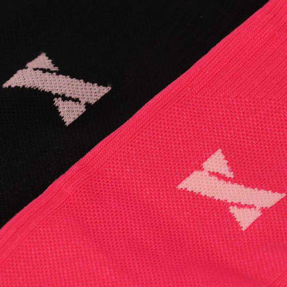 Manguitos de compresión para pantorrillas de running Multi Pink 2/4
