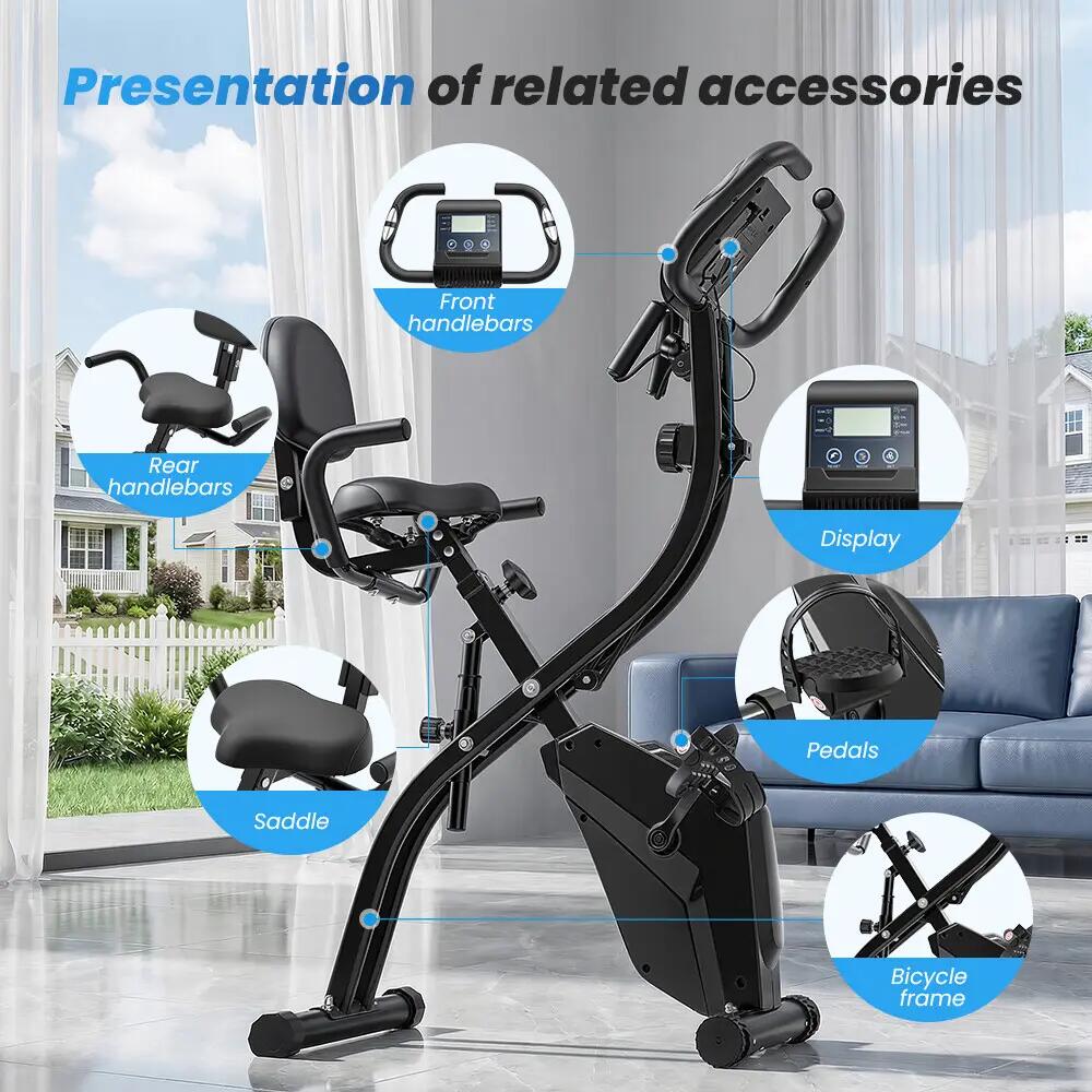 iscooter YZJ-501 cyclette con 16 livelli di resistenza magnetica 9/13