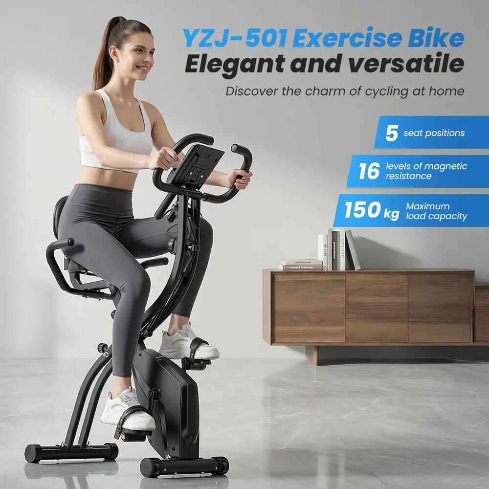 iscooter YZJ-501 cyclette con 16 livelli di resistenza magnetica 6/13