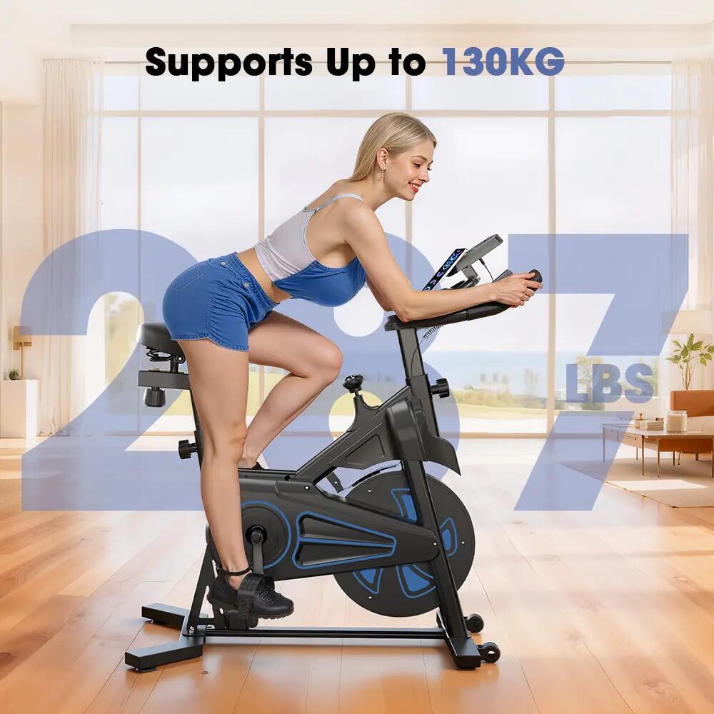 iscooter QK116C bicicleta estática con 8 niveles de resistencia magnética 11/11