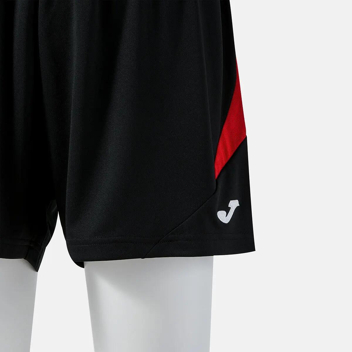 Shorts - Multisport - Dames - Tokio - ademend, lichtgewicht - Zwart/Rood 3/5