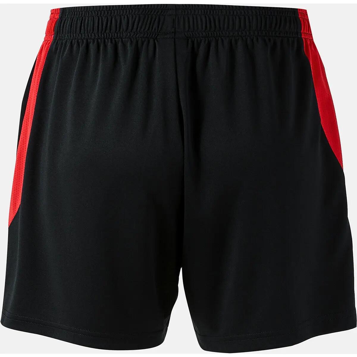Shorts - Multisport - Dames - Tokio - ademend, lichtgewicht - Zwart/Rood 2/5
