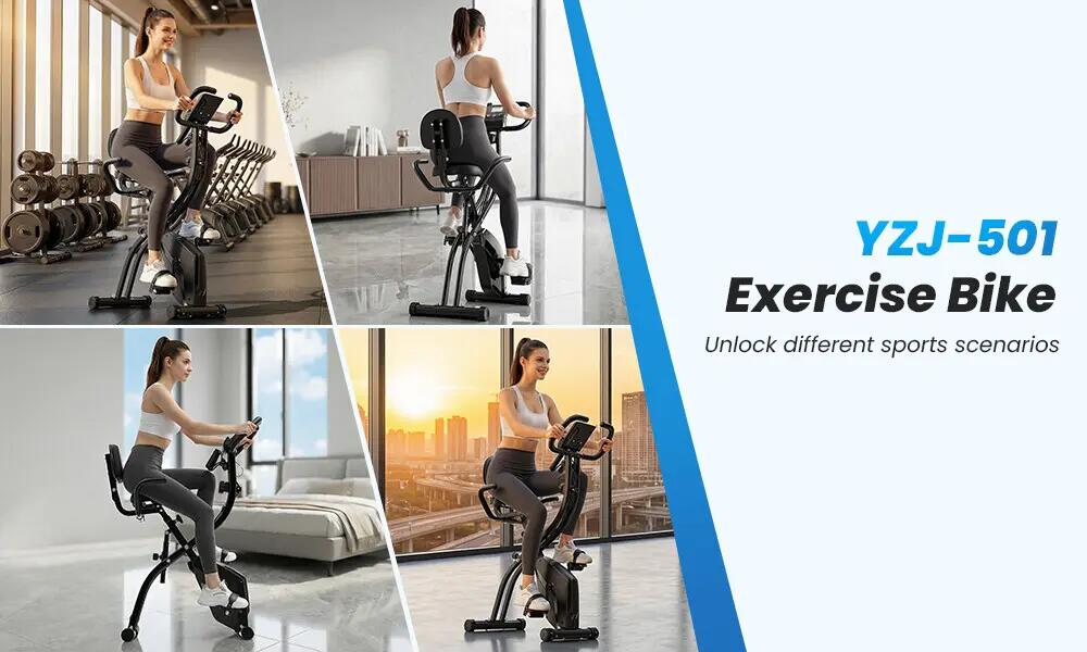 iscooter YZJ-501 cyclette con 16 livelli di resistenza magnetica 10/13