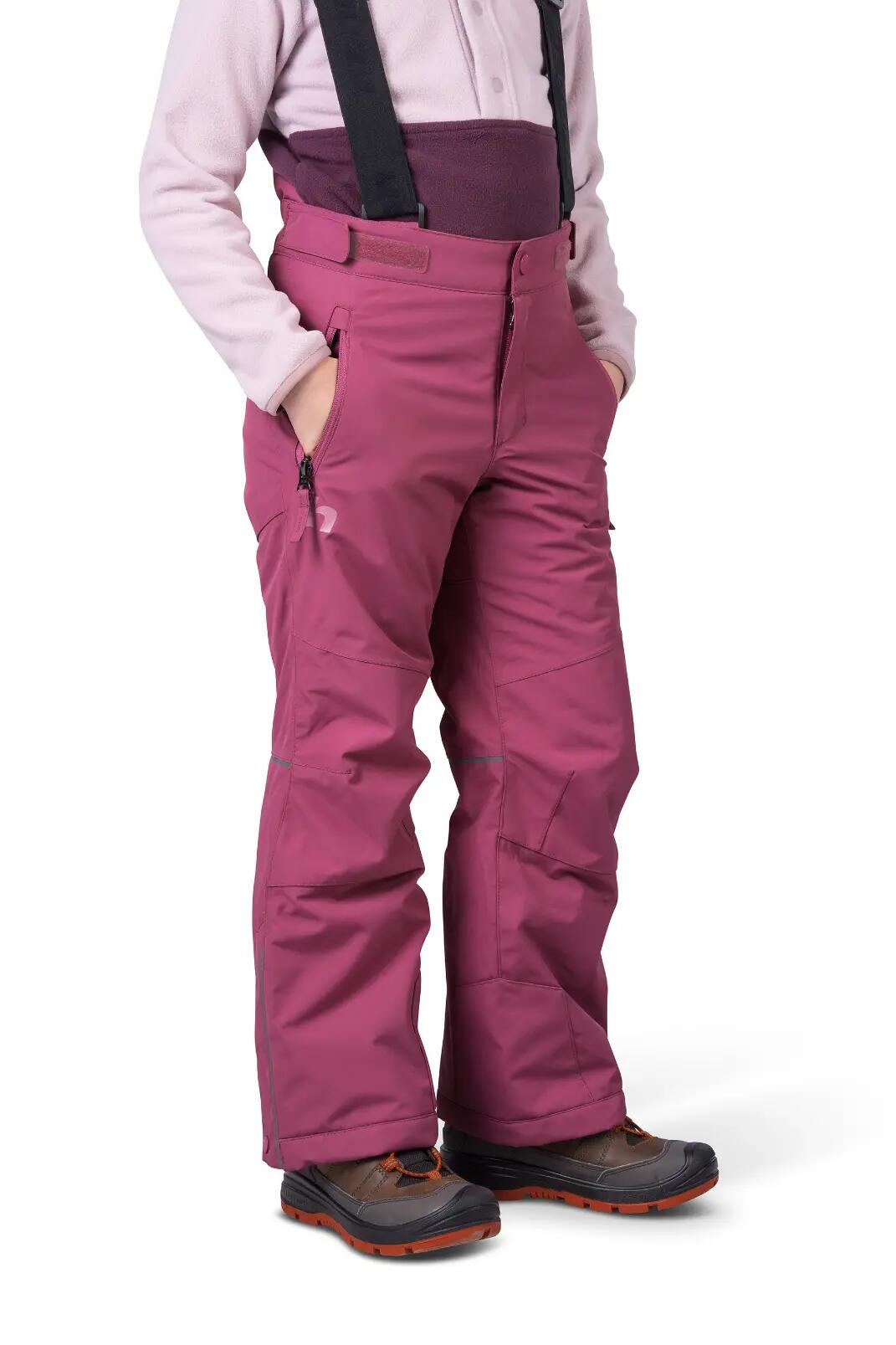 Calças de esqui impermeáveis e com isolamento térmico para criança Hannah 8/8