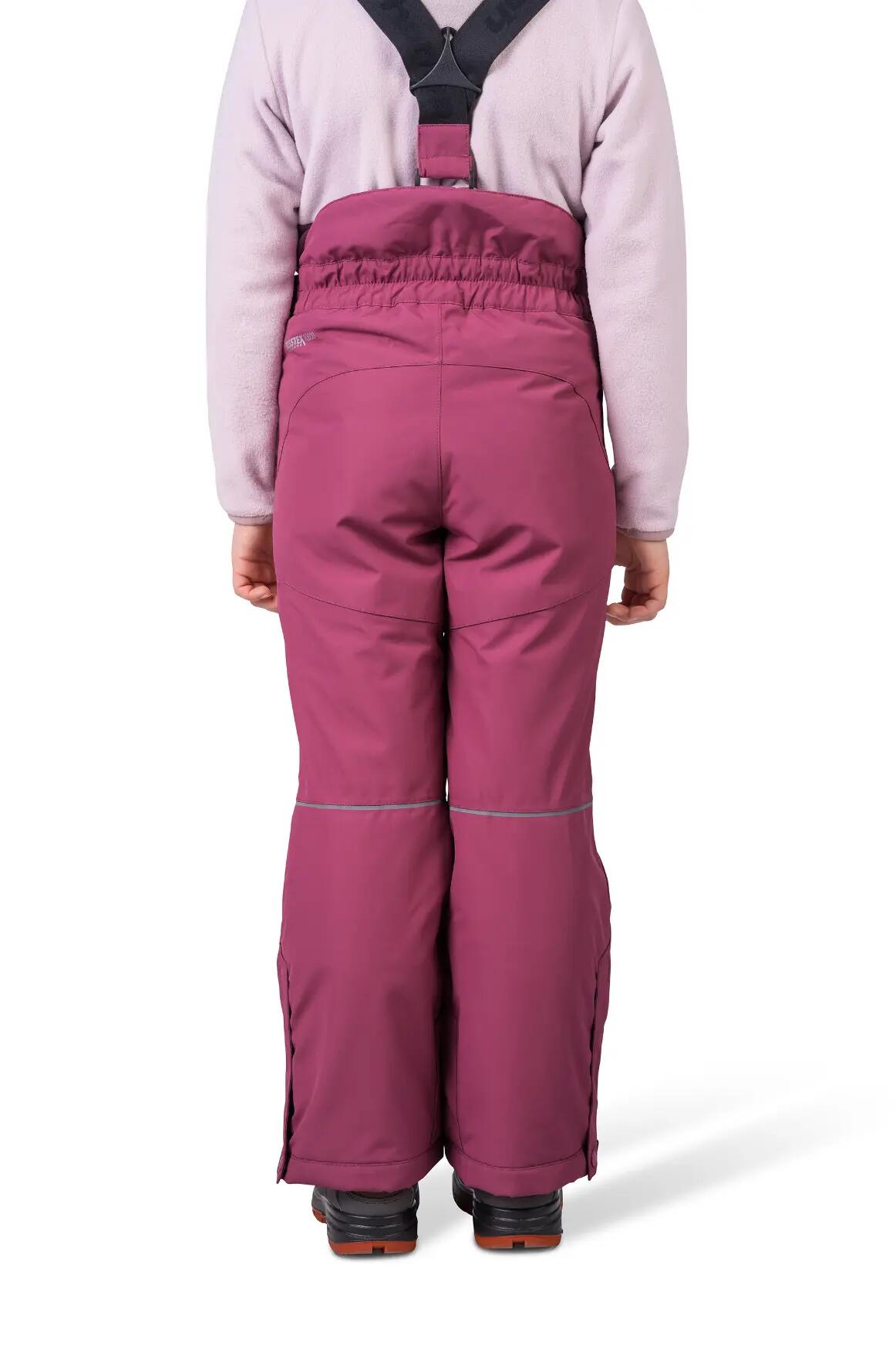 Calças de esqui impermeáveis e com isolamento térmico para criança Hannah 6/8