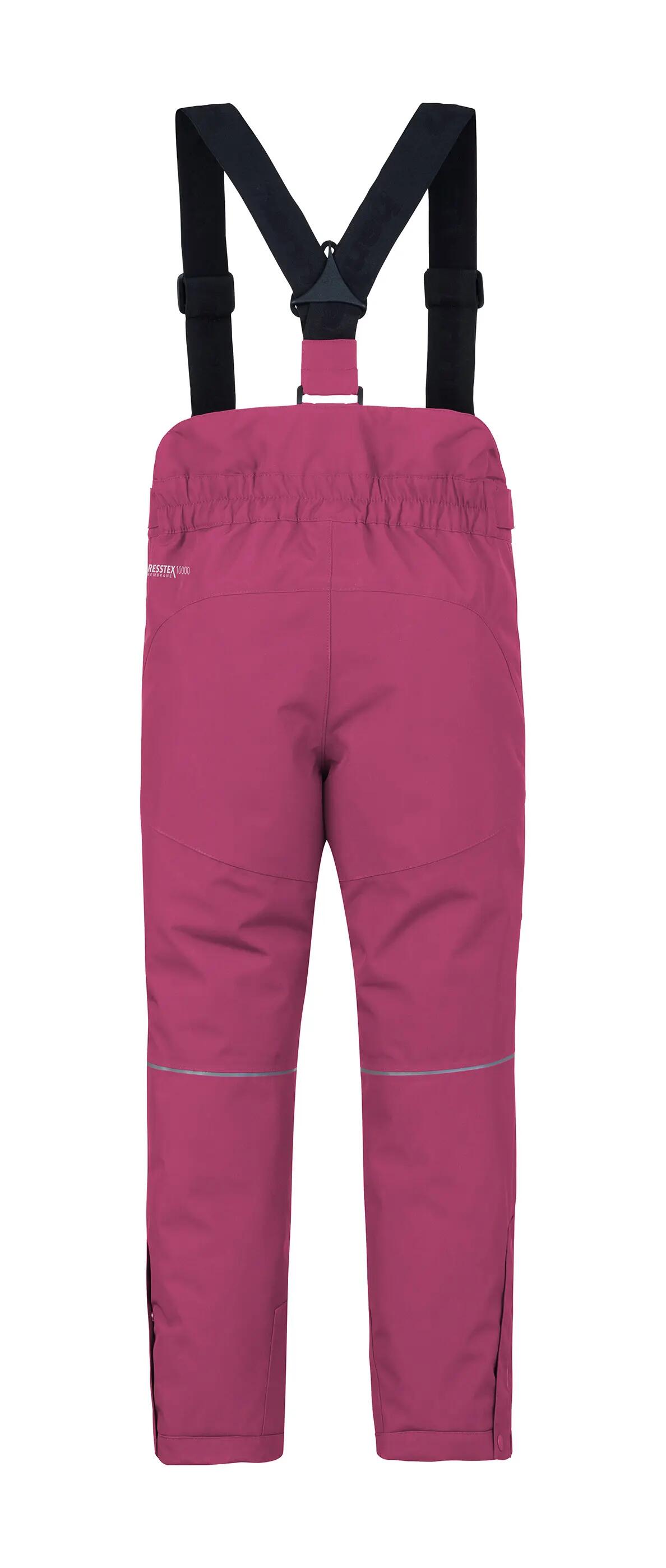Calças de esqui impermeáveis e com isolamento térmico para criança Hannah 4/8
