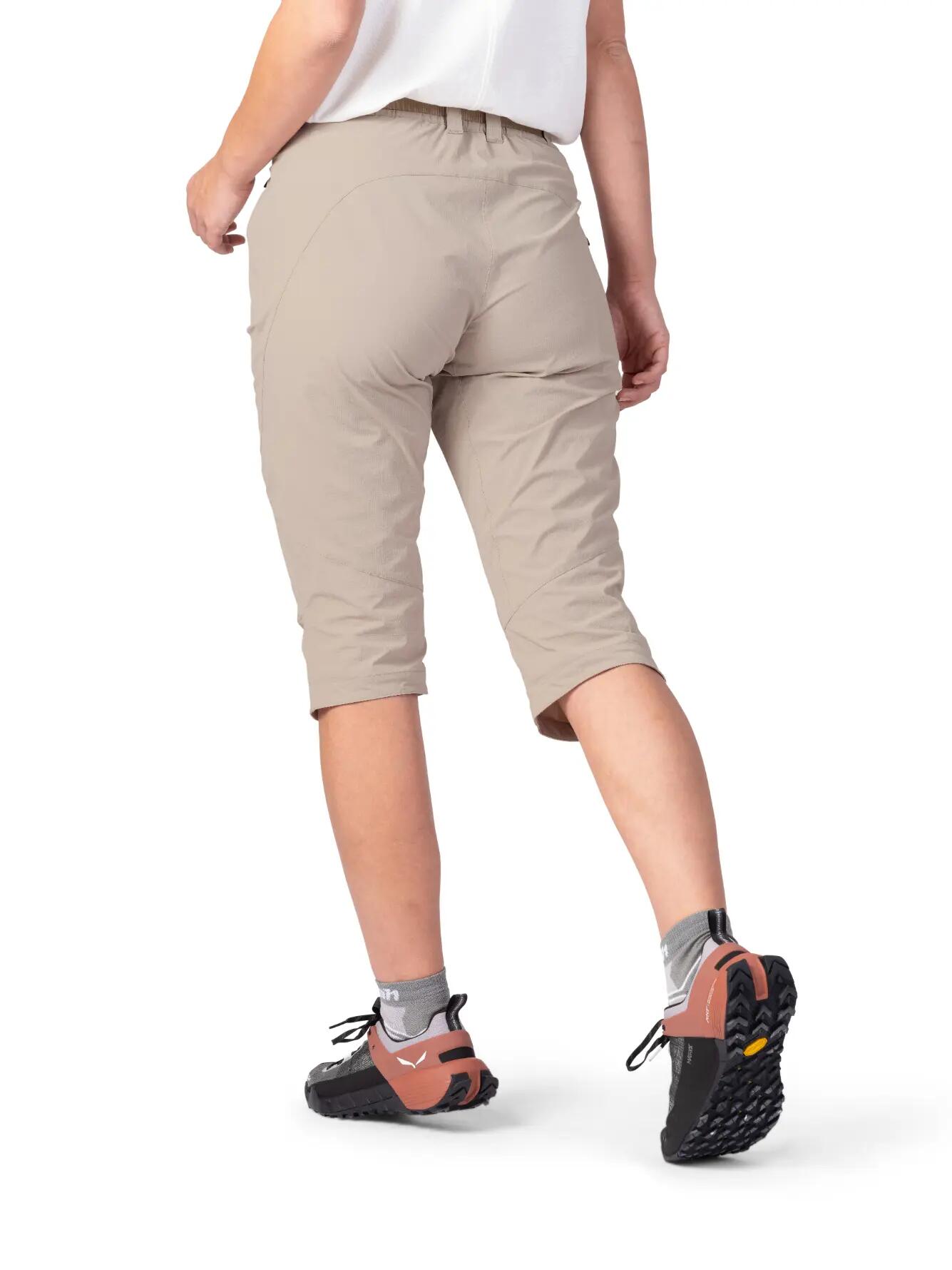 Hannah stretch capri-wandelbroek voor dames 7/8