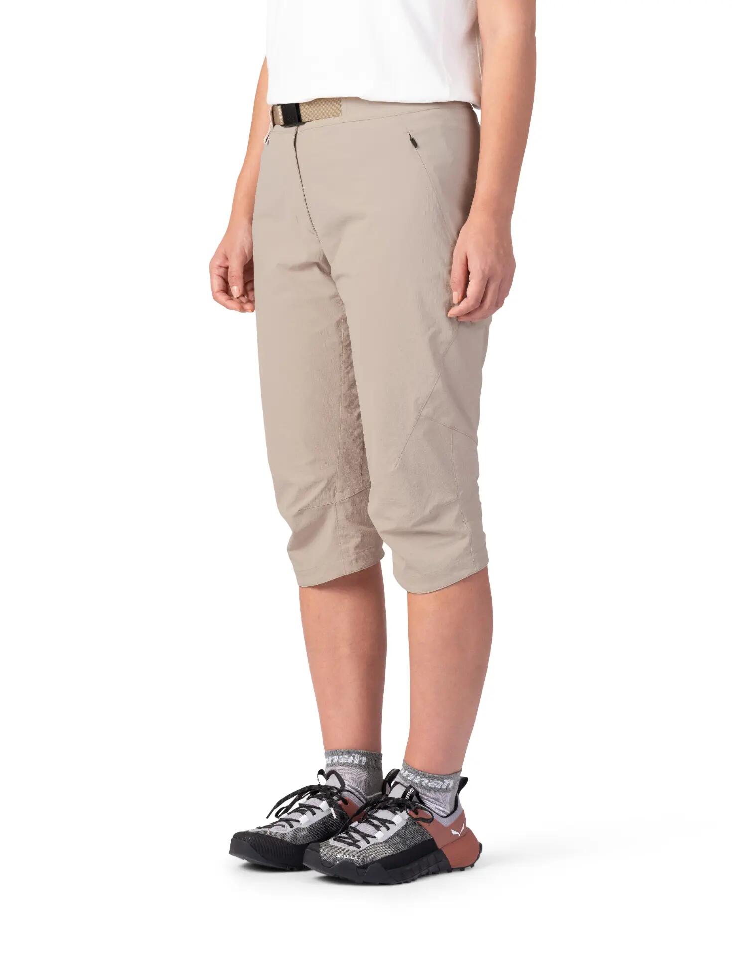 Hannah stretch capri-wandelbroek voor dames 6/8