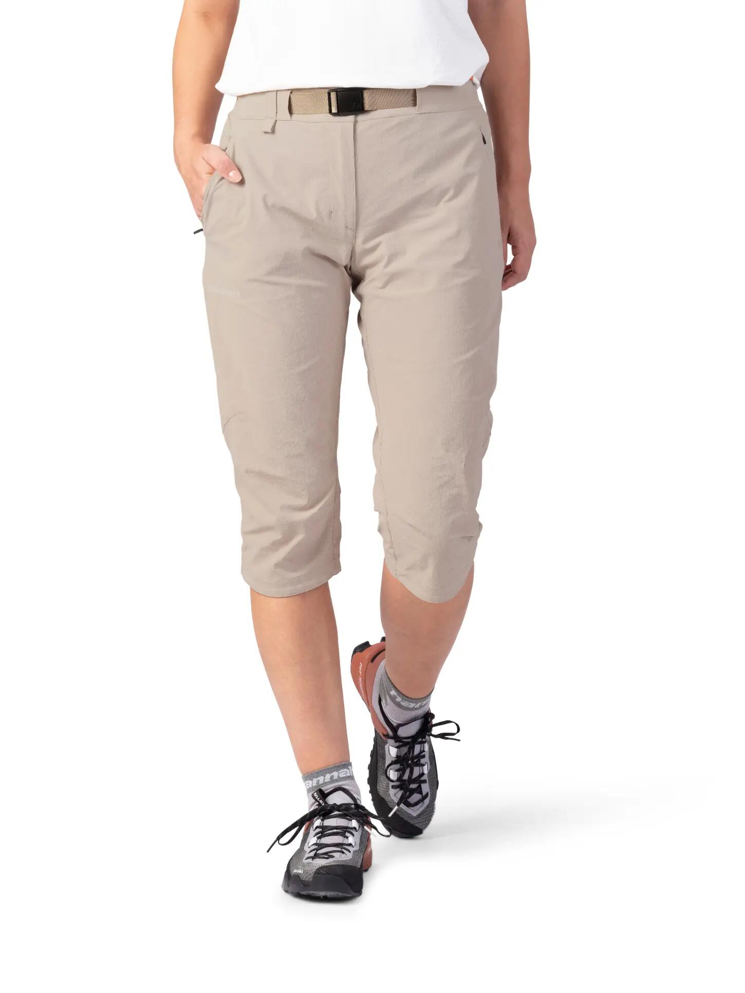 Hannah stretch capri-wandelbroek voor dames 2/8