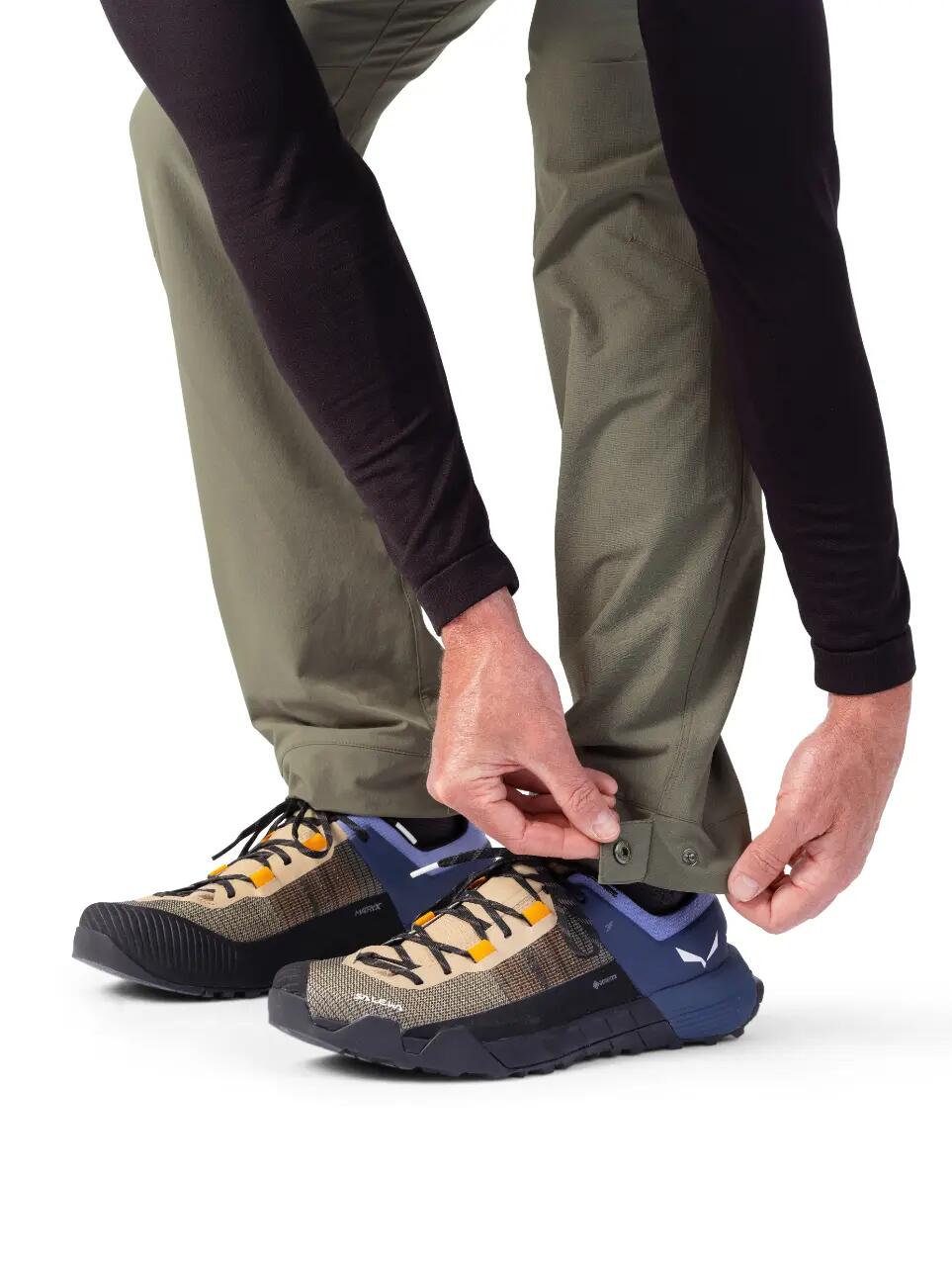 Pantalones de senderismo Softshell elásticos para hombre «Hannah» 5/5