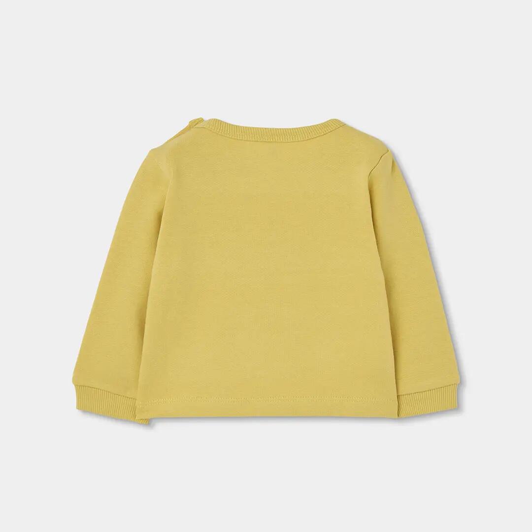 Conjunto punto bebé niño verde estampado jungla 5/7