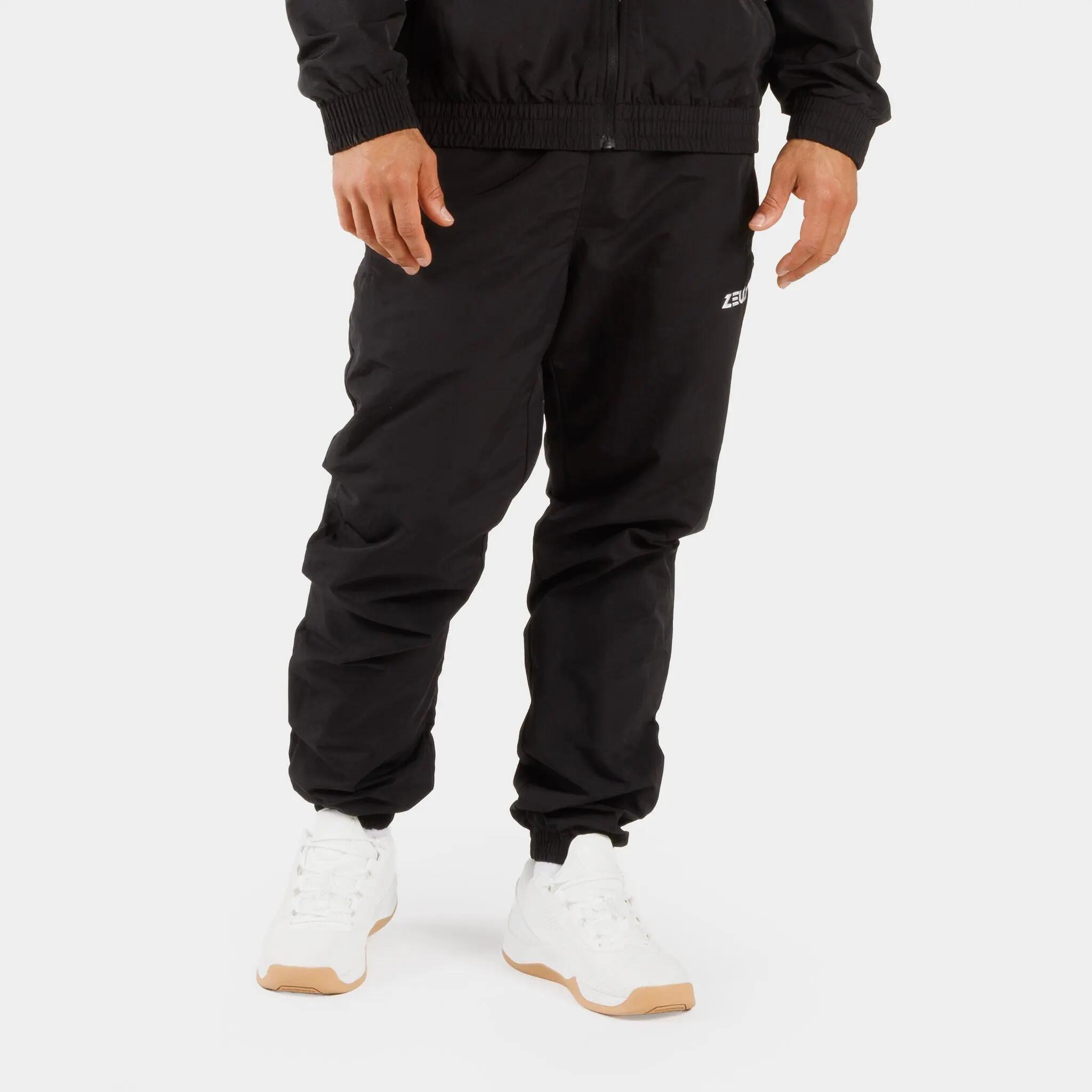 Pantalon de survêtement rétro ZEUZ – Homme – Noir – Taille S 1/1