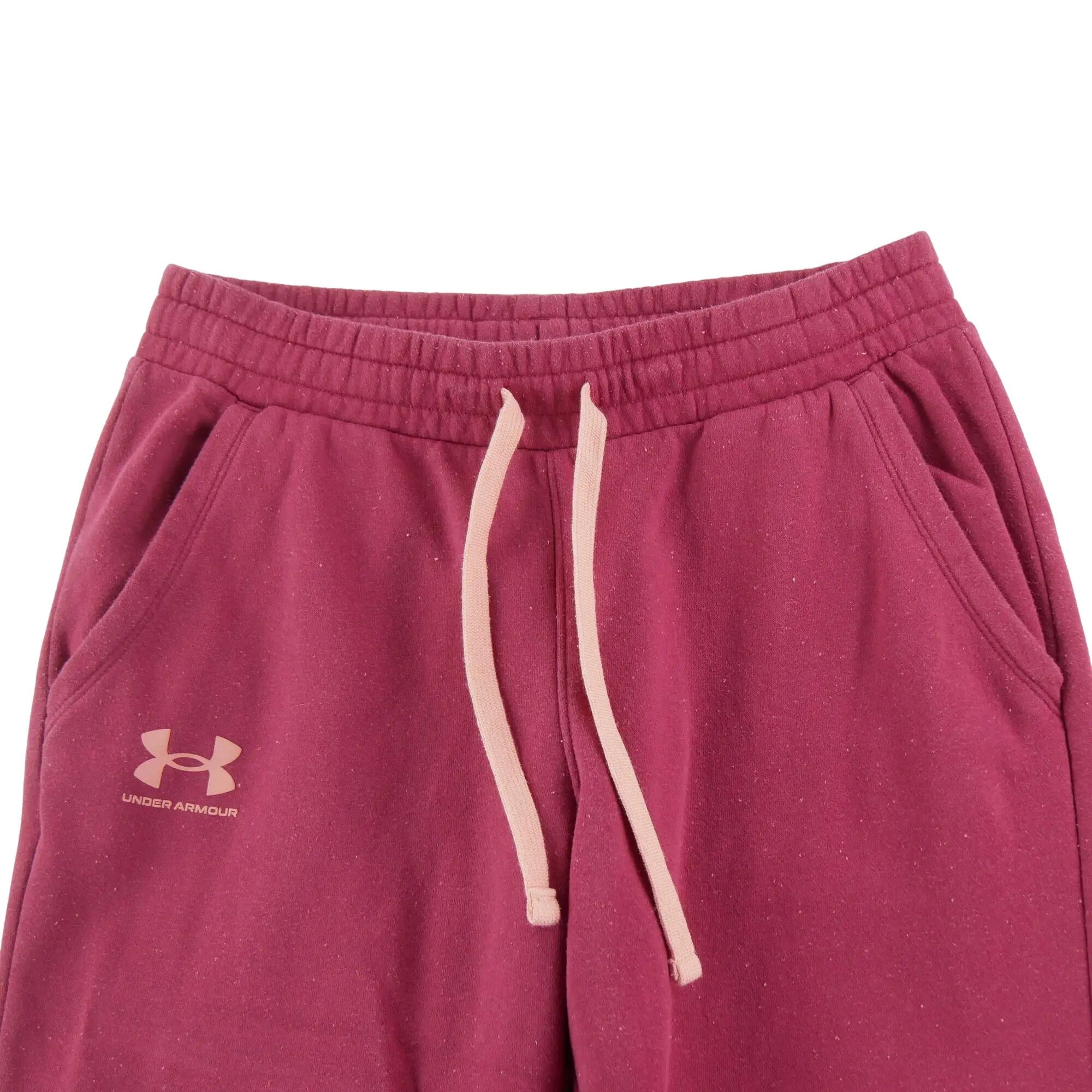 Second life - Spodnie dresowe damskie Under Armour Bordeaux - Jak nowy 3/6
