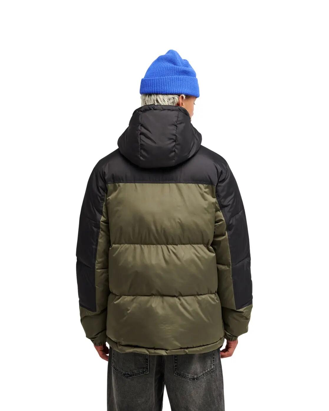 Donsjack COLD DAYS Grün Heren 2/4
