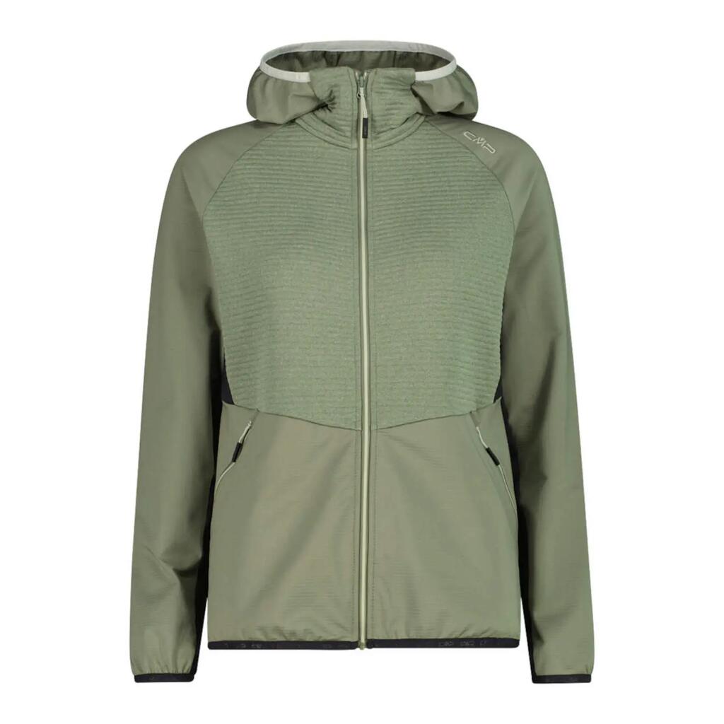 Women's zip-up hoodie fleece CMP Grid Tech