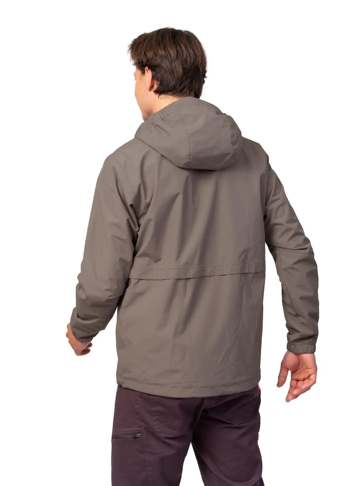 Casaco impermeável com capuz para caminhadas para homem Hannah 7/8