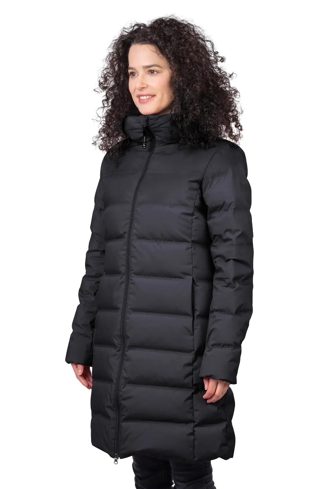 Hannah: winterjas voor dames met donsvulling 5/8