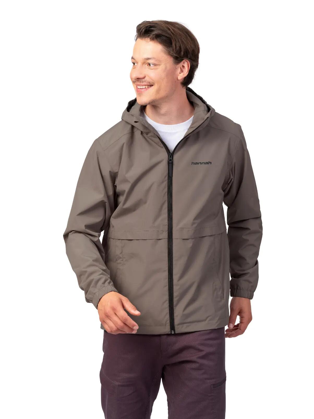 Casaco impermeável com capuz para caminhadas para homem Hannah 2/8