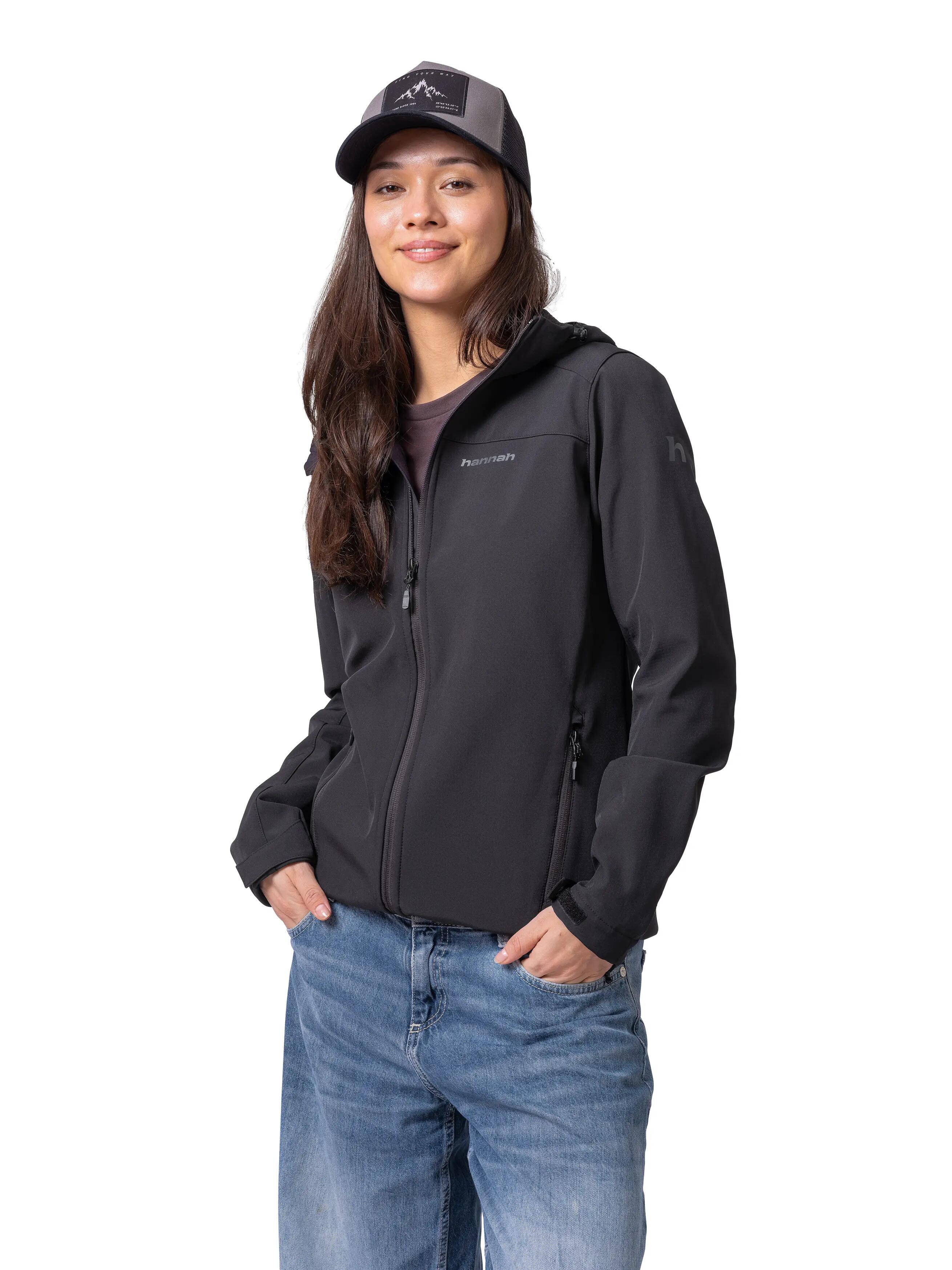 Giacca softshell antivento da donna Hannah 2/7